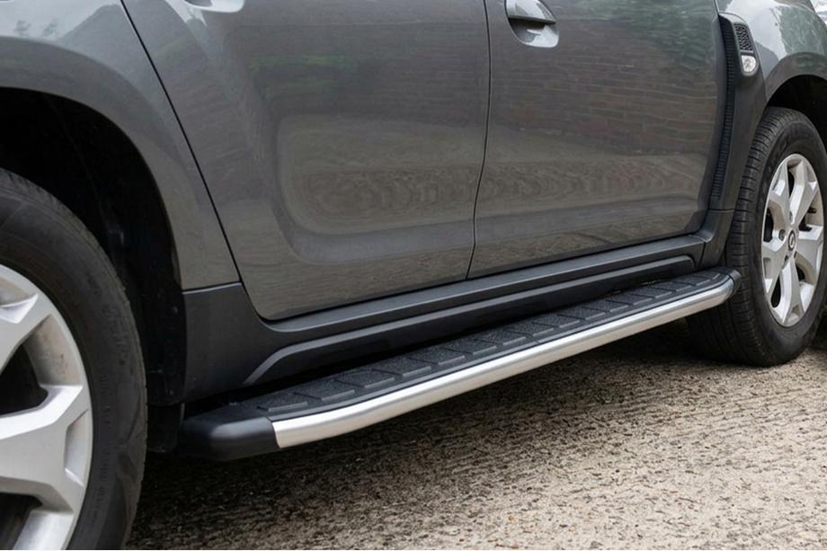 Renault Duster 2018-2024 Praguri Laterale Fullmond (2 buc, Aluminiu) Image