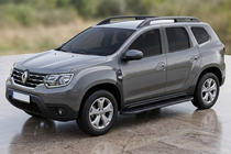 Renault Duster 2018-2024 Praguri Laterale Bosphore Black (2 buc, Aluminiu) foto 1