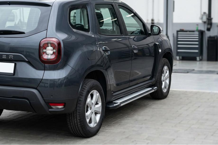 Renault Duster 2018-2024 Praguri Laterale Rainbow (2 buc, Aluminiu) Image