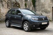 Dacia Duster 2018-2024 Praguri laterale Allmond Grey (2 buc, aluminiu) foto 1