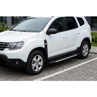 Praguri Laterale RedLine V1 (2 buc, Aluminiu) Dacia Duster 2018-2024 foto 1
