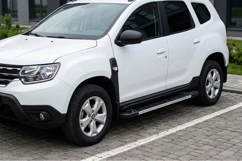 Dacia Duster 2018-2024 Praguri Laterale RedLine V1 (2 buc, Aluminiu) Image