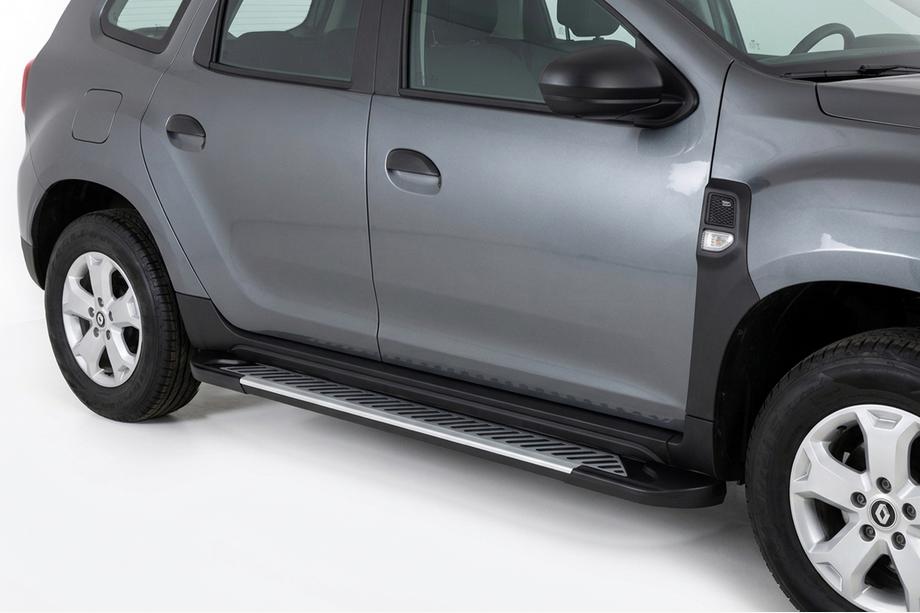 Dacia Duster 2018-2024 Praguri Laterale Line (2 buc, Aluminiu) Image