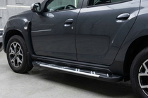 Dacia Duster 2018-2024 Praguri Laterale Sunrise (2 buc, Aluminiu) foto 1