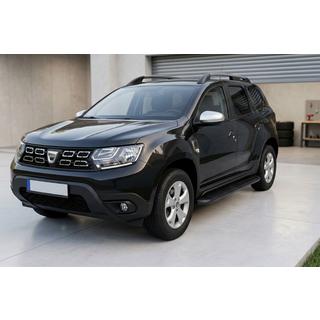 Praguri Laterale Tayga Black V1 (2 buc, Aluminiu) Dacia Duster 2018-2024 foto 1