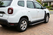 Dacia Duster 2018-2024 Praguri Laterale Maya V1 (2 buc, Aluminiu) foto 1