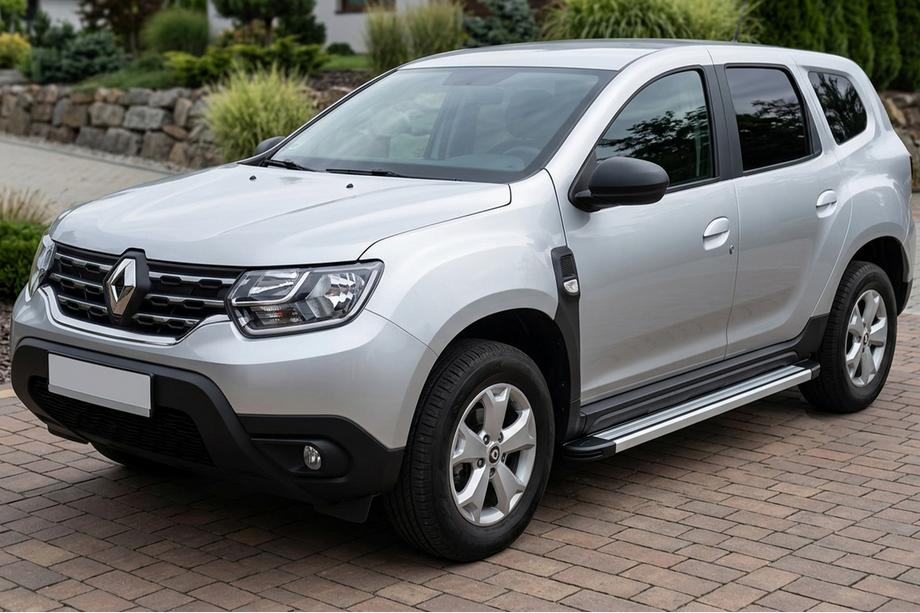 Dacia Duster 2018-2024 Praguri Laterale Maya V4 (2 buc, Aluminiu) Image
