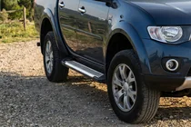 Mitsubishi L200 2015-2024 Praguri Laterale Line (2 buc, Aluminiu) foto 1