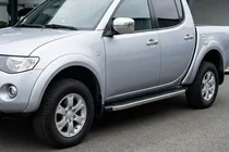Fiat Fullback 2016- Praguri Laterale BlackLine (2 buc, Aluminiu) foto 1