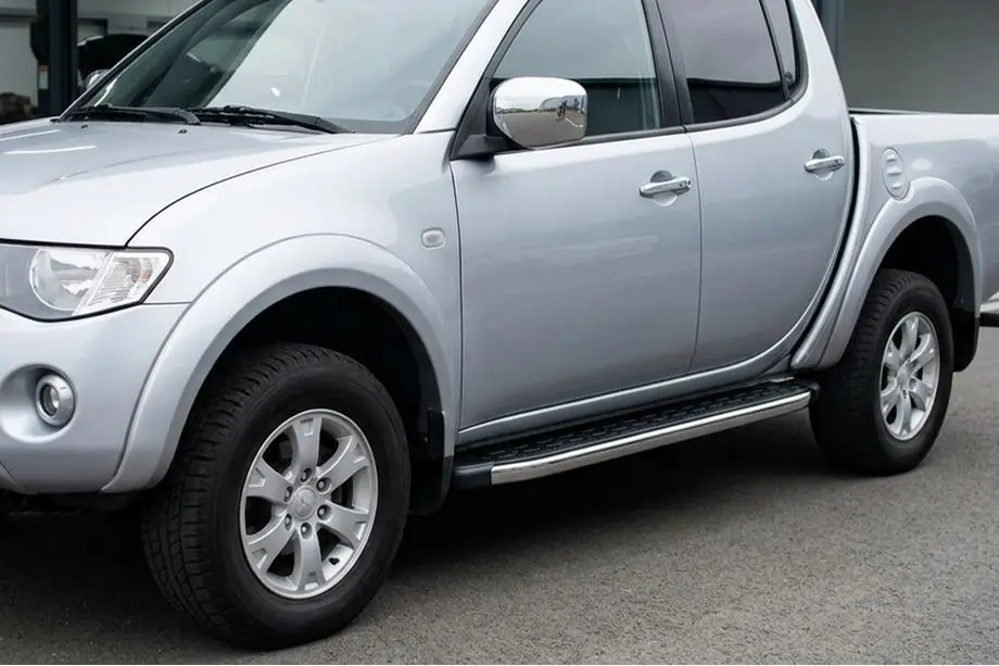 Fiat Fullback 2016- Praguri Laterale BlackLine (2 buc, Aluminiu) Image