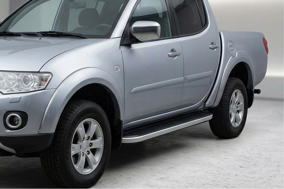 Fiat Fullback 2016- Praguri Laterale Tayga (2 buc, Aluminiu) Image