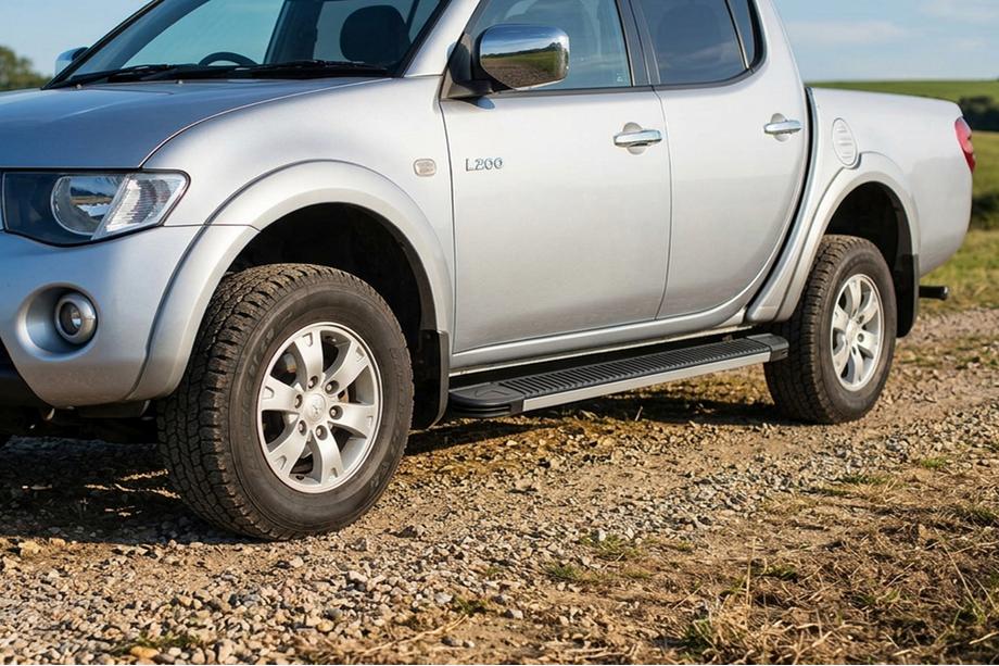Fiat Fullback 2016- Praguri Laterale Maya V1 (2 buc, Aluminiu) Image