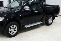 Fiat Fullback 2016- Praguri Laterale Maya V2 (2 buc, Aluminiu) foto 1