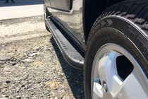 Ford Custom 2013-2022 Praguri laterale Bosphorus Grey (2 buc, aluminiu) foto 5