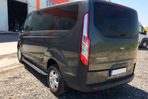 Ford Custom 2013-2022 Praguri laterale Bosphorus Grey (2 buc, aluminiu) foto 3