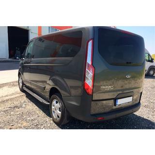 Praguri laterale Bosphorus Grey (2 buc, aluminiu) Ford Custom 2013-2022 foto 3