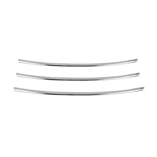 Capace grila bara cromate (2009-2013, inox) Renault Fluence 2009-2016 foto 2