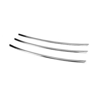 Capace grila bara cromate (2009-2013, inox) Renault Fluence 2009-2016 foto 3
