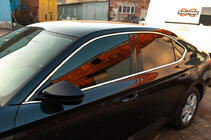 Skoda Superb 2015-2024 Set complet ornamente geamuri inox foto 3