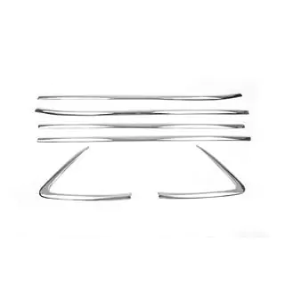 Ornamente inferioare geamuri inox (6 buc) foto 2