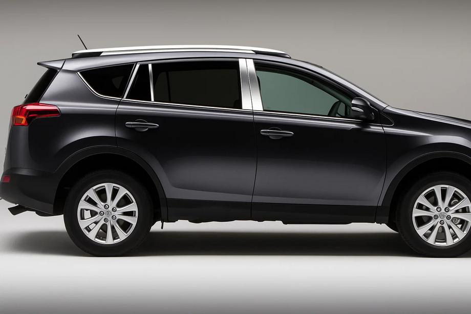 Toyota Rav 4 2013-2018 Ornamente Stalpi Usa Inox (8 buc) Image