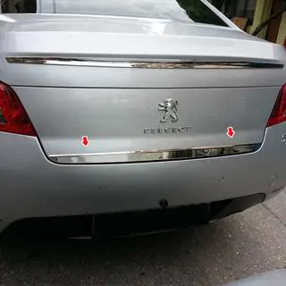 Ornament portbagaj inox foto 2