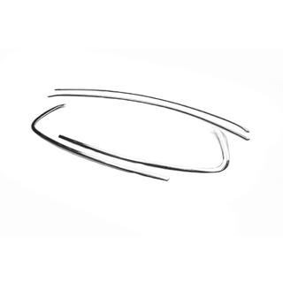 Ornamente Superioare Geamuri Inox (Sedan) Peugeot 508 2010-2018 foto 3