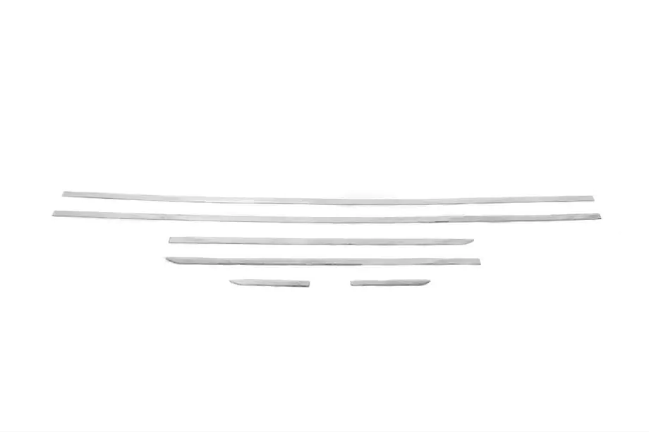 Mercedes C-class W204 2007-2015 Capace pentru Moldinguri de Usa din Otel Inoxidabil (6 buc) Foto 3