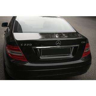 Ornament cromat deasupra numarului (inox) Mercedes C-class W204 2007-2015 foto 1