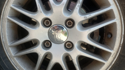 Ford Capace centrale jante 68.5/50mm crom (Set 4 buc) foto 1
