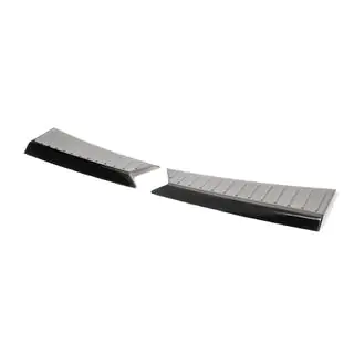 Protectie prag portbagaj 2013-2016 (2 buc, inox negru) foto 3