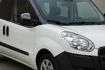 Fiat Doblo II 2010-2022 Capace Oglinzi Crom Negru (2 buc, plastic) foto 1
