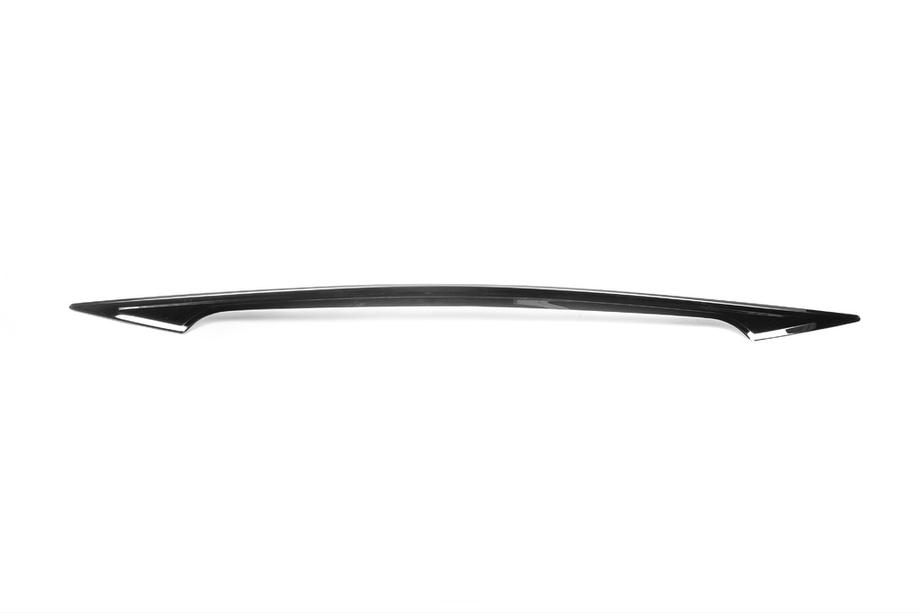 Nissan Qashqai 2014-2021 Ornament numar Crom Negru (Inox) Foto 1
