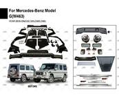 Mercedes G class W463 1990-2018 Kit caroserie complet (la comanda din catalog) foto 4