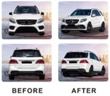 Mercedes GLE/ML сlass W166 2011-2018 Kit caroserie GLE63 AMG (cu difuzor spate) foto 2