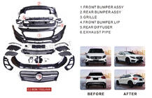 Mercedes GLA X156 2014-2019 Kit Caroserie Complet AMG foto 3