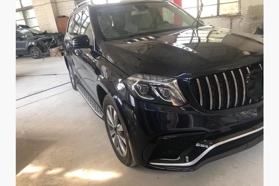 Mercedes GL/GLS class X166 2012-2019 Kit caroserie complet cu bare AMG V1 (GLS63) Foto 6