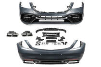 Mercedes S-class W222 2013-2022 Body kit S63 AMG (2018 restyling) foto 3