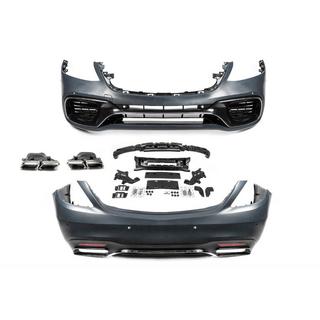 Body kit S63 AMG (2018 restyling) Mercedes S-сlass W222 2013-2022 foto 3