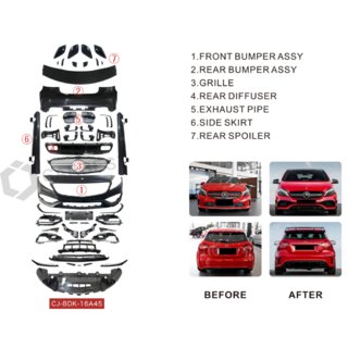 Kit Caroserie (A45 AMG) Mercedes A-сlass W176 2012-2018 foto 3