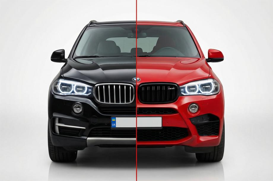 BMW X5 F15 2013-2018 Kit caroserie cu sistem de evacuare (X5M) Image