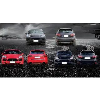 Kit caroserie complet (2010-2015, GTS) Porsche Cayenne 2010-2017 foto 2