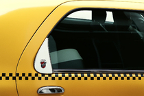 Fiat Albea 2002-2012 Ornament Geam Triunghiular Cromat (Inox) foto 2