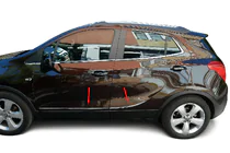 Opel Mokka 2012-2021 Molduri Usi Tit-designs Otel Inoxidabil foto 1