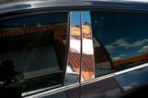 Renault Megane IV 2016-2025 Ornamente Stalpi Usa Inox foto 2