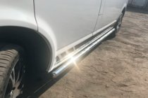 Volkswagen T6 2015-2024 Tevi Laterale (2 buc, Otel Inoxidabil) foto 7