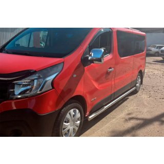 Tevi Laterale (2 buc, Otel Inoxidabil) Fiat Talento 2016- foto 3