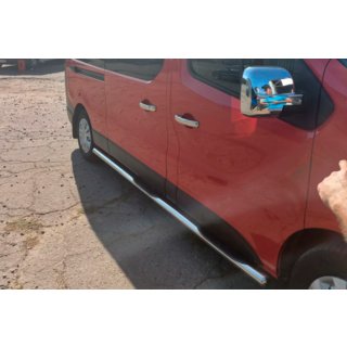 Tevi Laterale (2 buc, Otel Inoxidabil) Fiat Talento 2016- foto 4