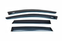Volkswagen Polo 2010-2017 Deflectoare Geamuri HB (4 buc, Niken) foto 2