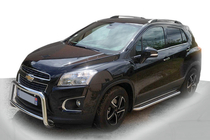 Chevrolet Trax 2012-2023 Bara Fata WT005 (Inox) foto 1
